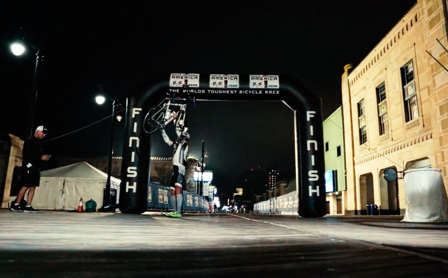 Marhall at the Finish in Atlanic City